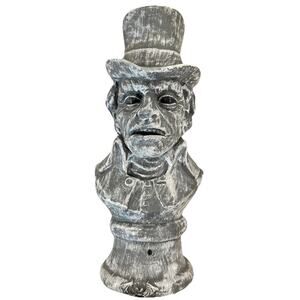 Ghost Living Victorian Zombie Bust 12” Animated Halloween Decor Haunted Mansion